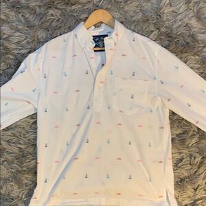 Chubbies White Patterned Men's Shirt